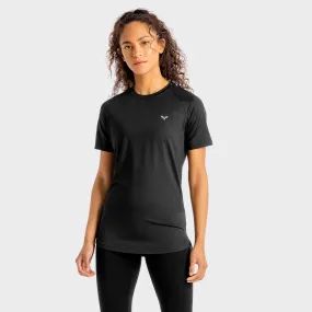 Core Mesh Tee - Onyx