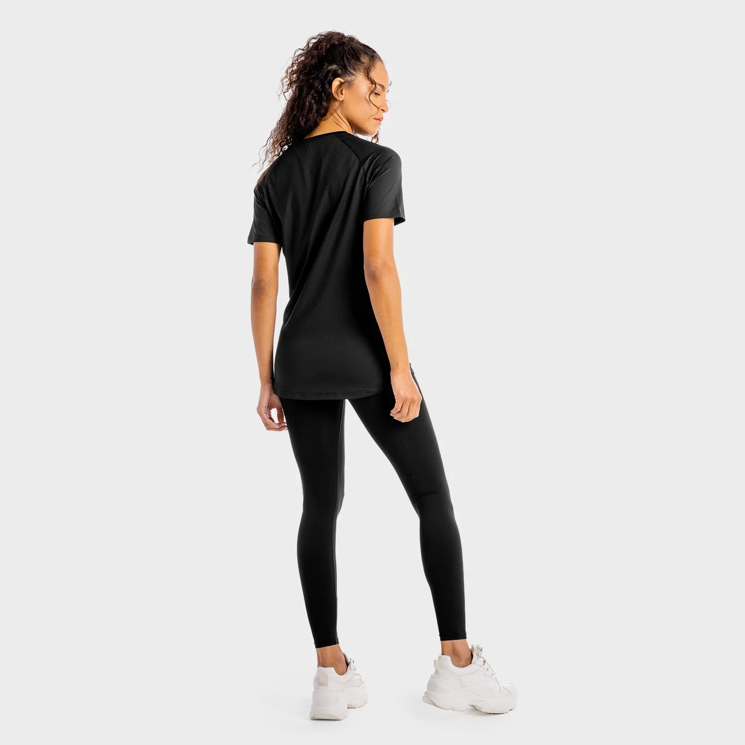 Core Mesh Tee - Onyx