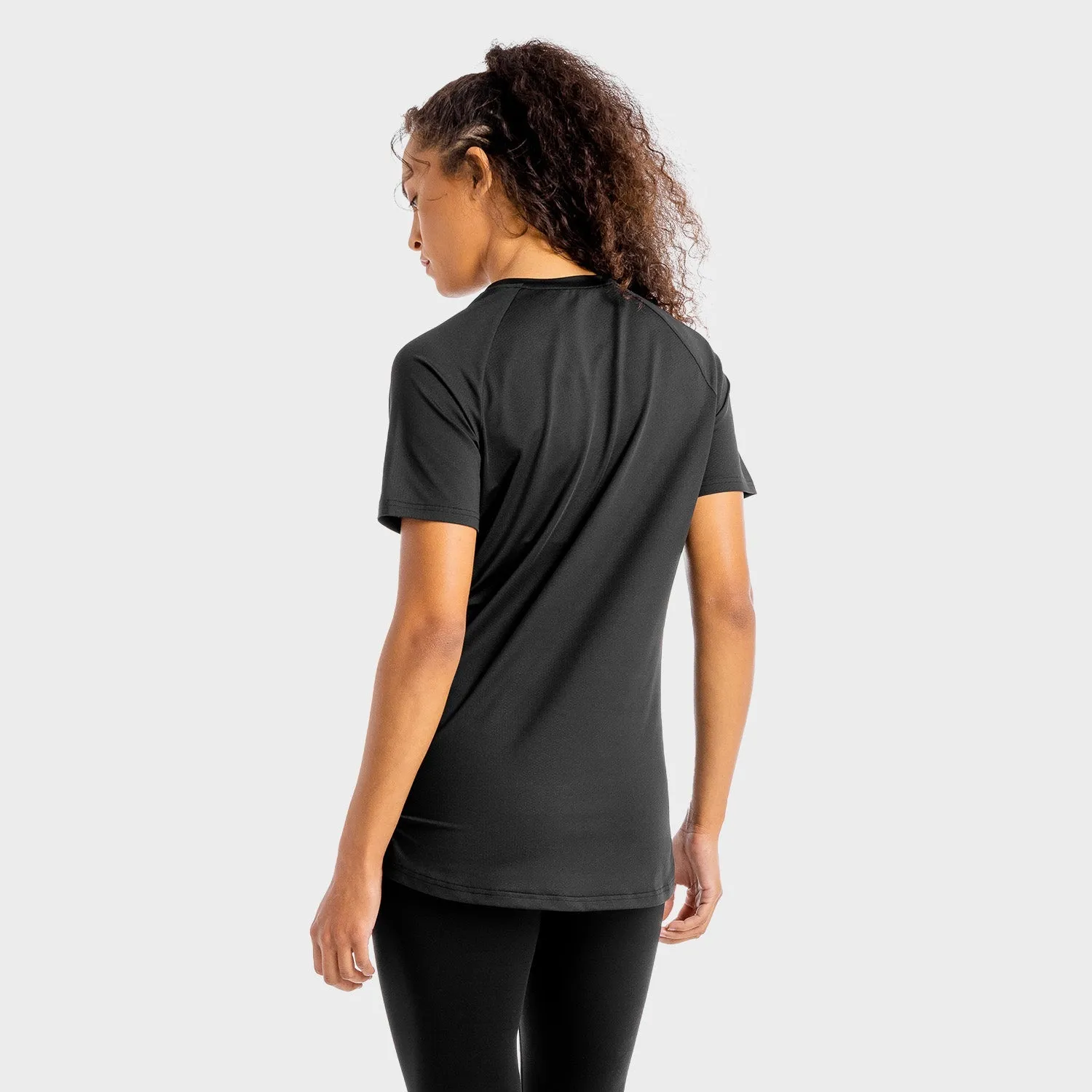 Core Mesh Tee - Onyx