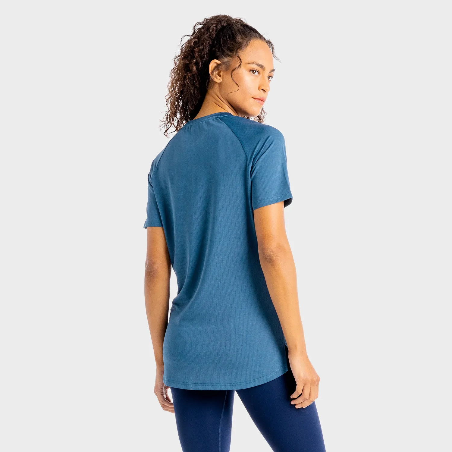 Core Mesh Tee - Slate