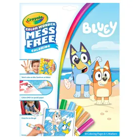 Crayola Color Wonder Mess Free Colouring Bluey