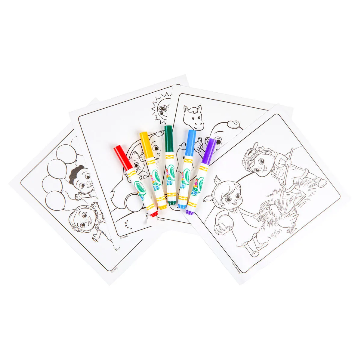 Crayola Color Wonder Mess Free Colouring CoComelon