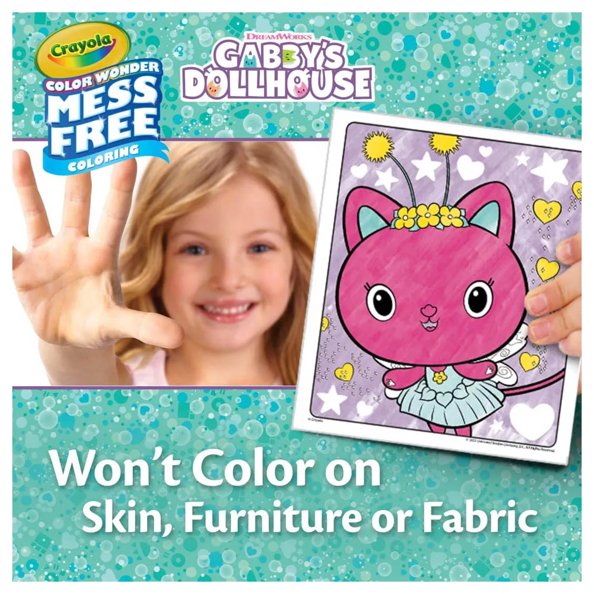 Crayola Color Wonder Mess Free Colouring Gabby's Dollhouse