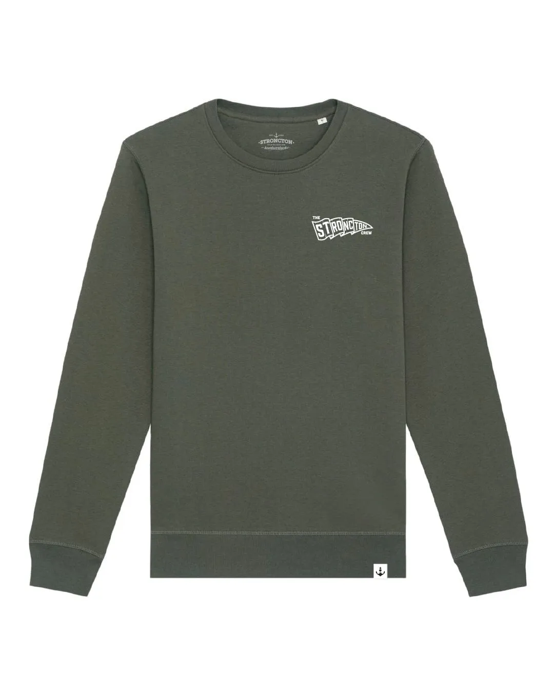 Crew Flag Crewneck - Khaki