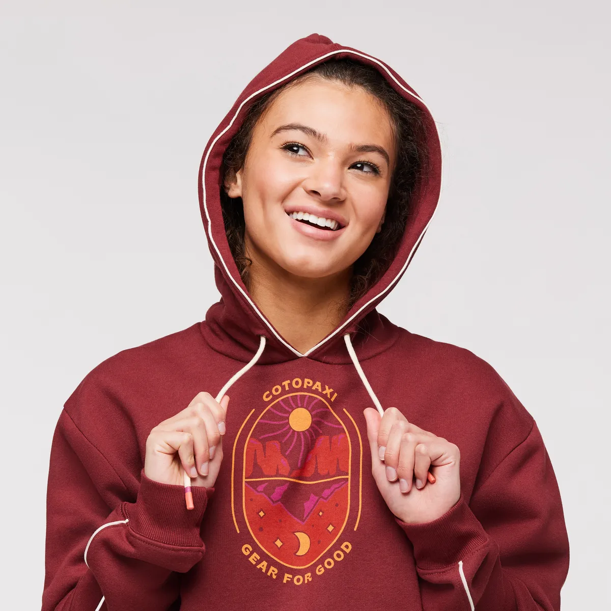 Day And Night Pullover Hoodie - Women's