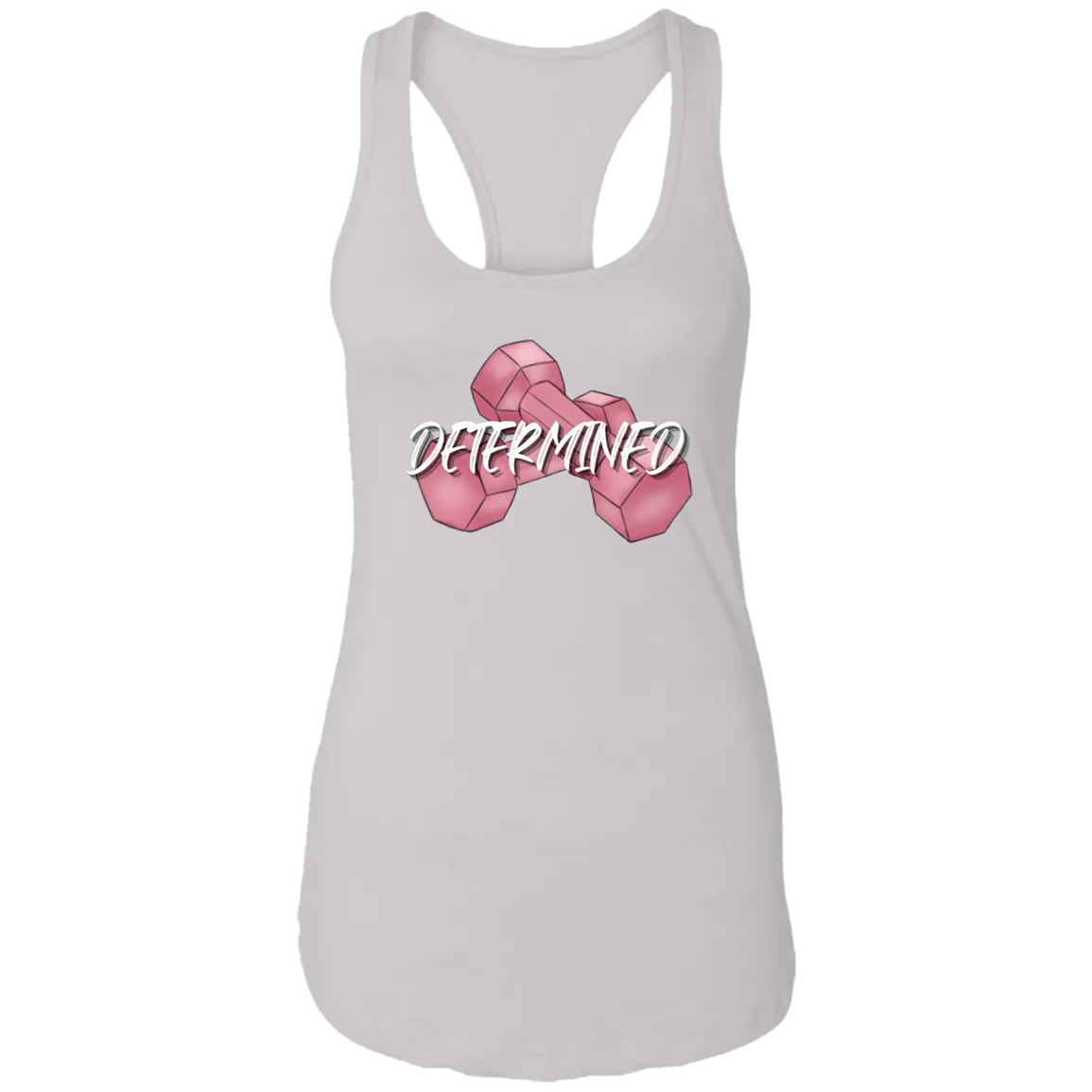 Determined Racerback Women's Tank Top