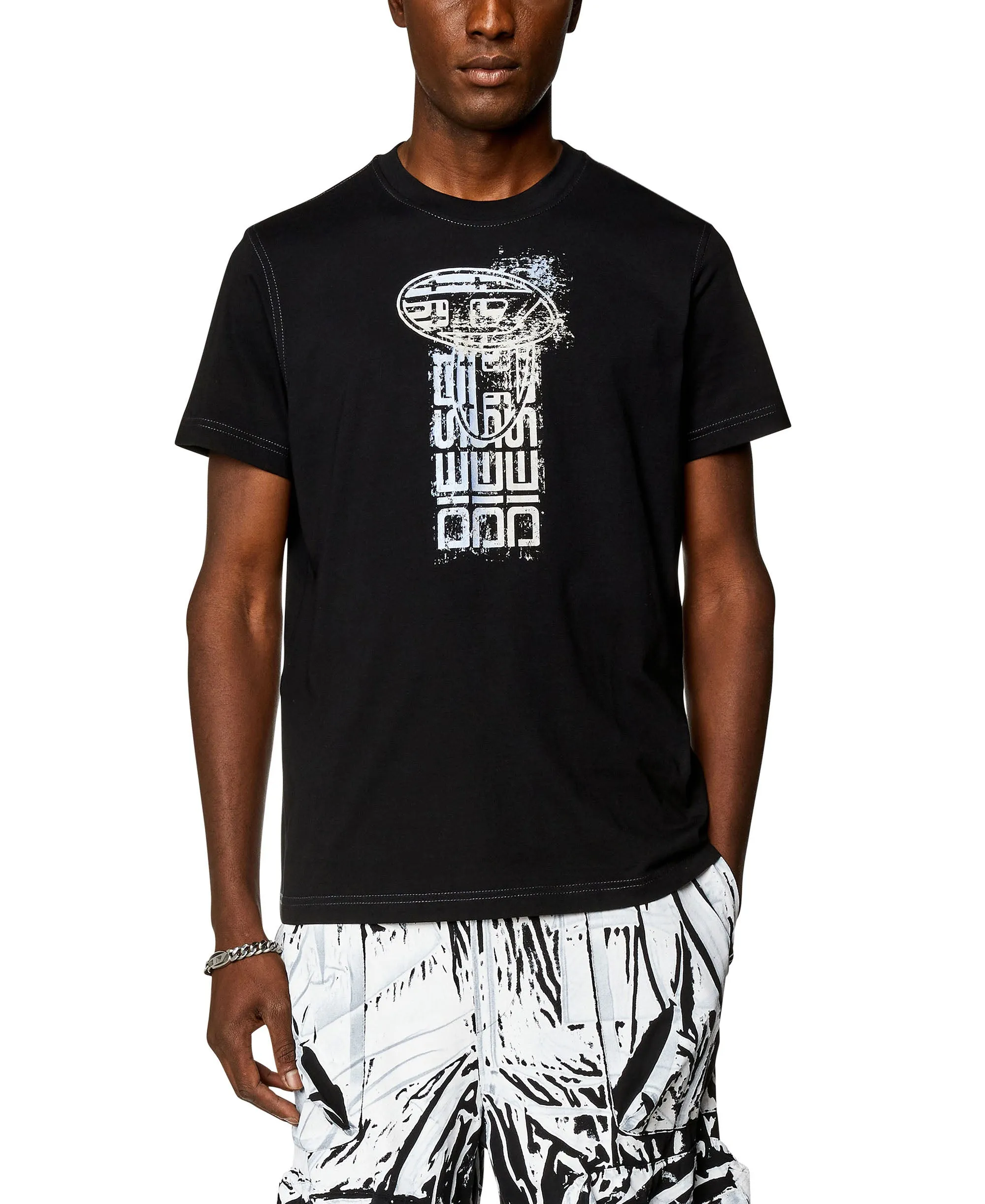 Diesel Black T-Diegor T-Shirt