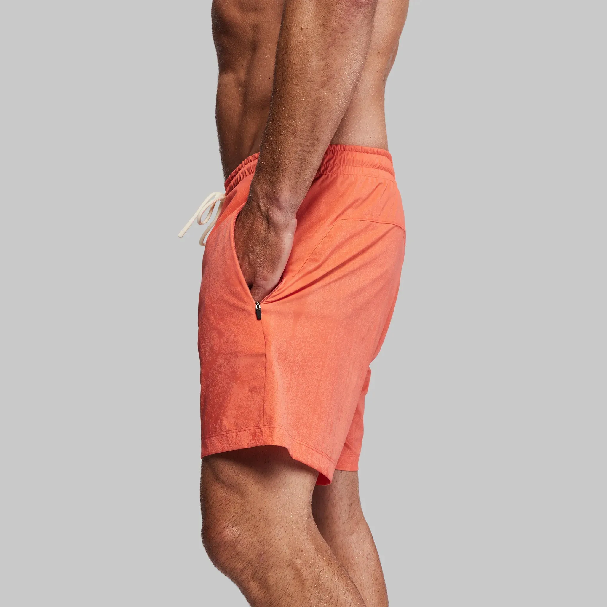 Equator Swim Shorts. Coral Pink edition