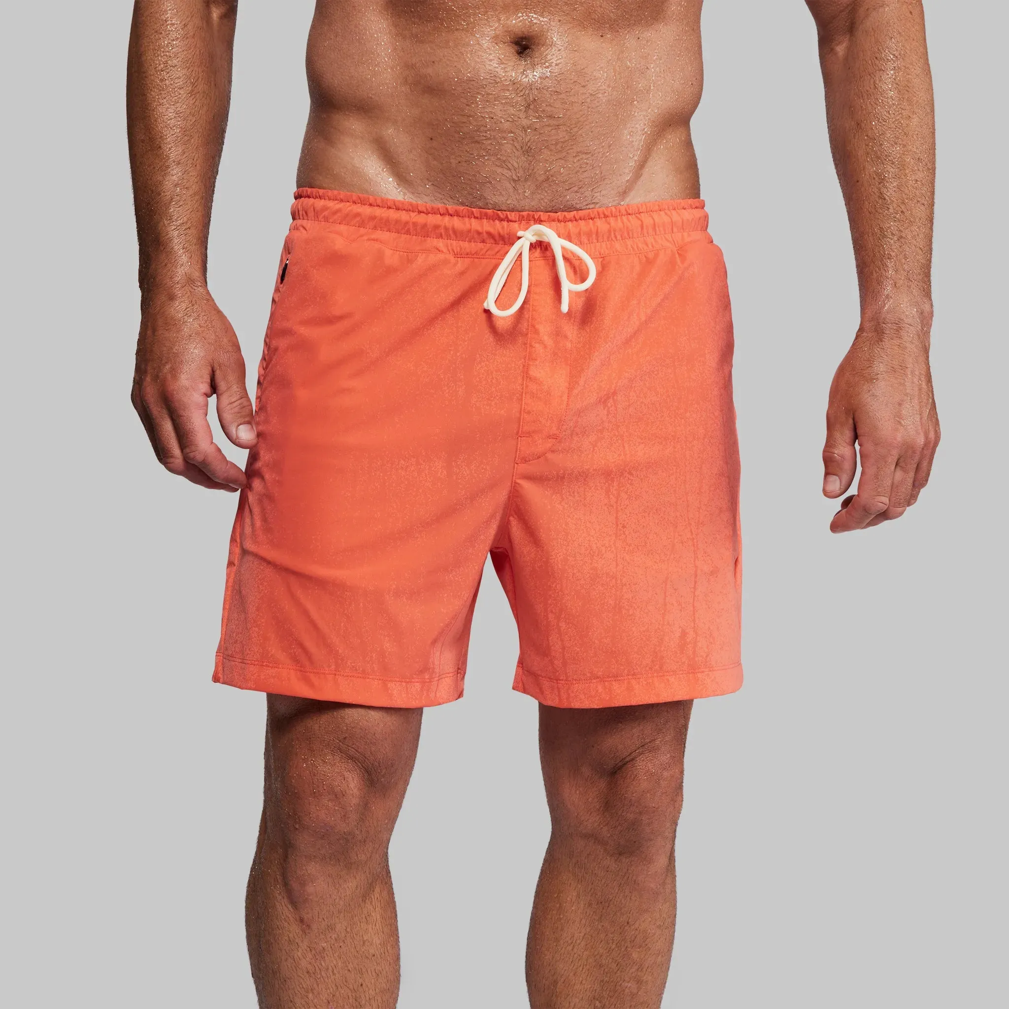 Equator Swim Shorts. Coral Pink edition