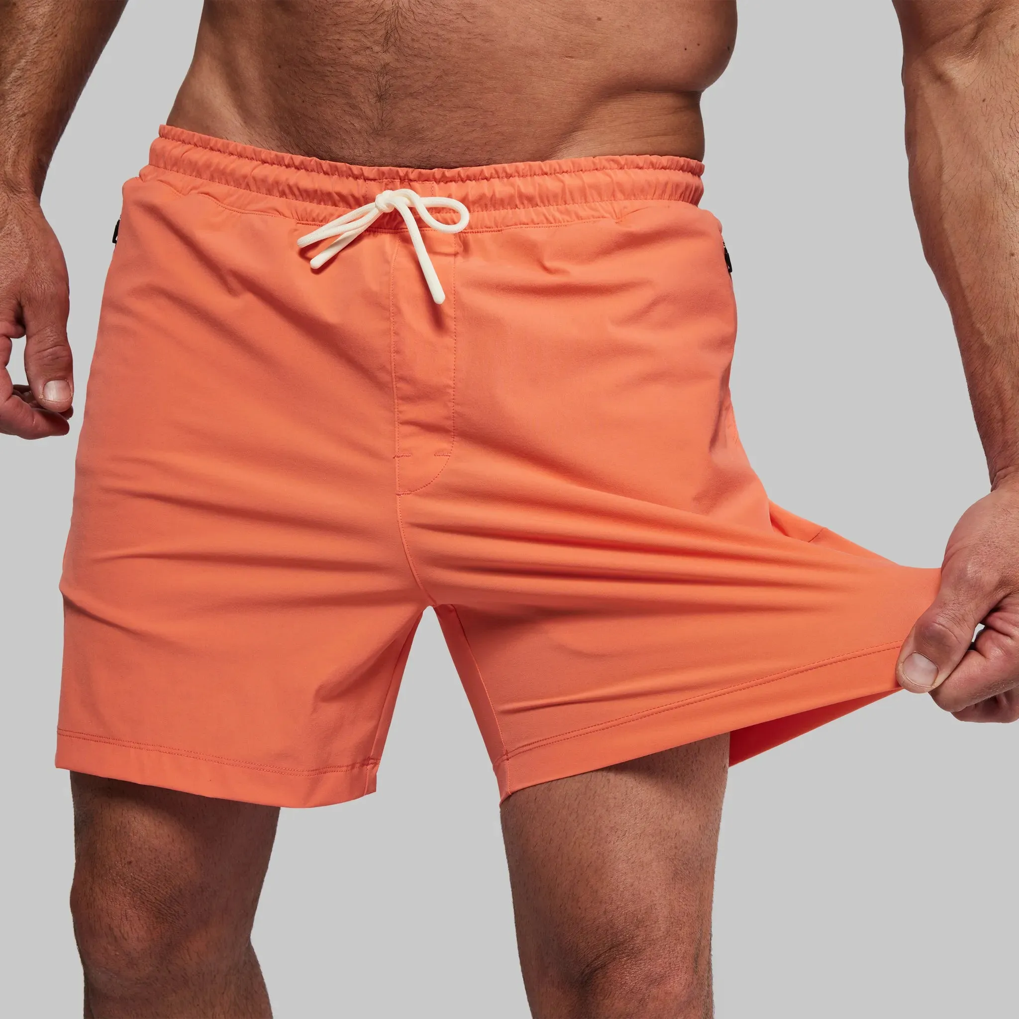 Equator Swim Shorts. Coral Pink edition