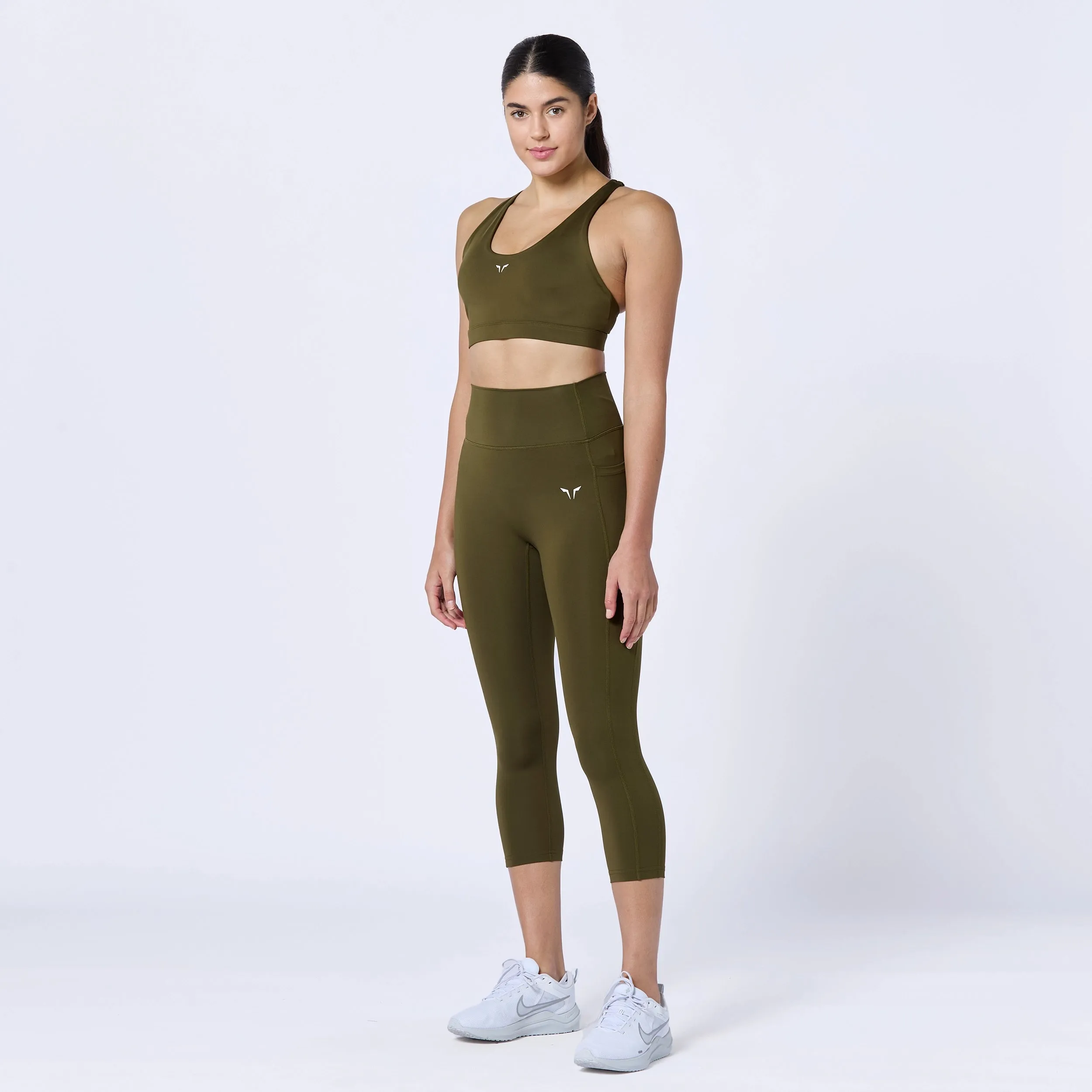 Essential ACT Leggings 21" 2.0 - Dark Olive