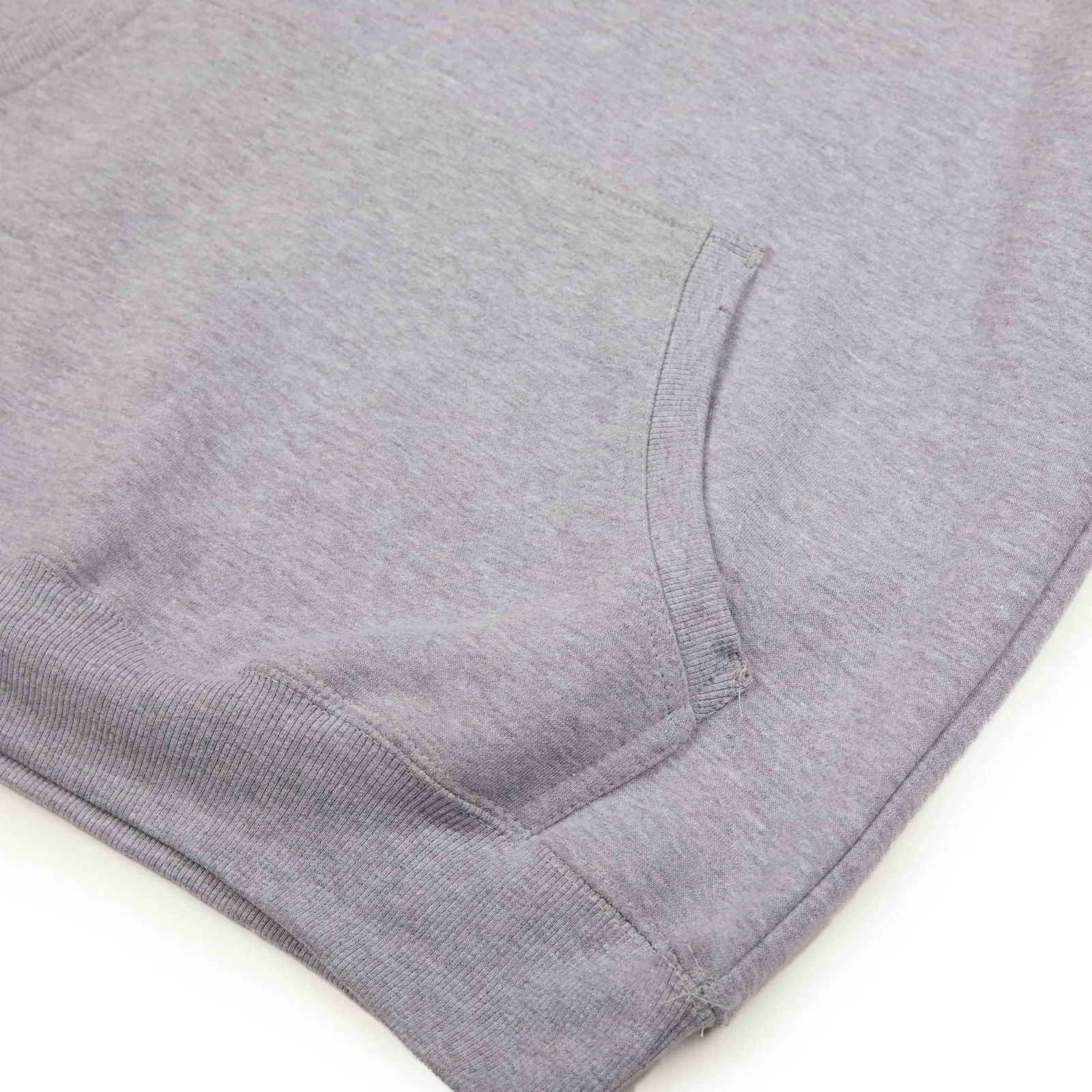 Essential Premium Fleece Hoodie - Heather Grey