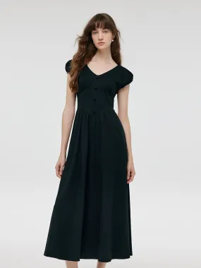 Figure Flattering Women Maxi Dress