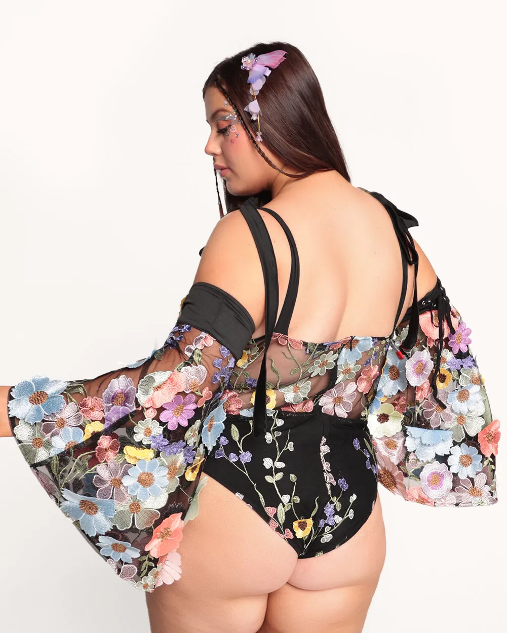 Floral Oasis Bodysuit Set