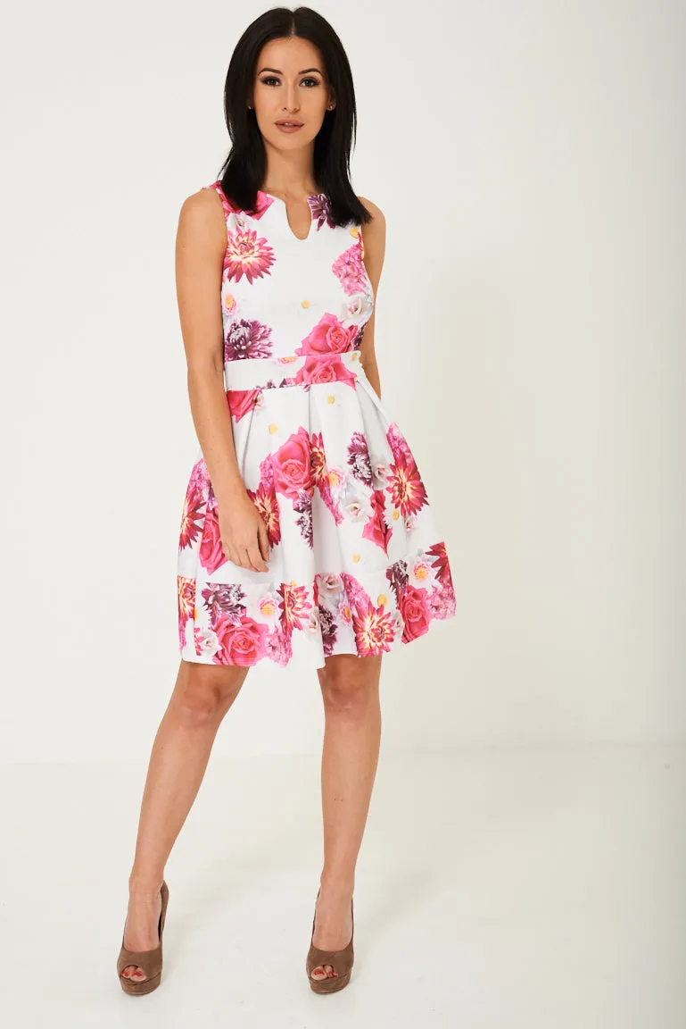 Floral Skater Dress