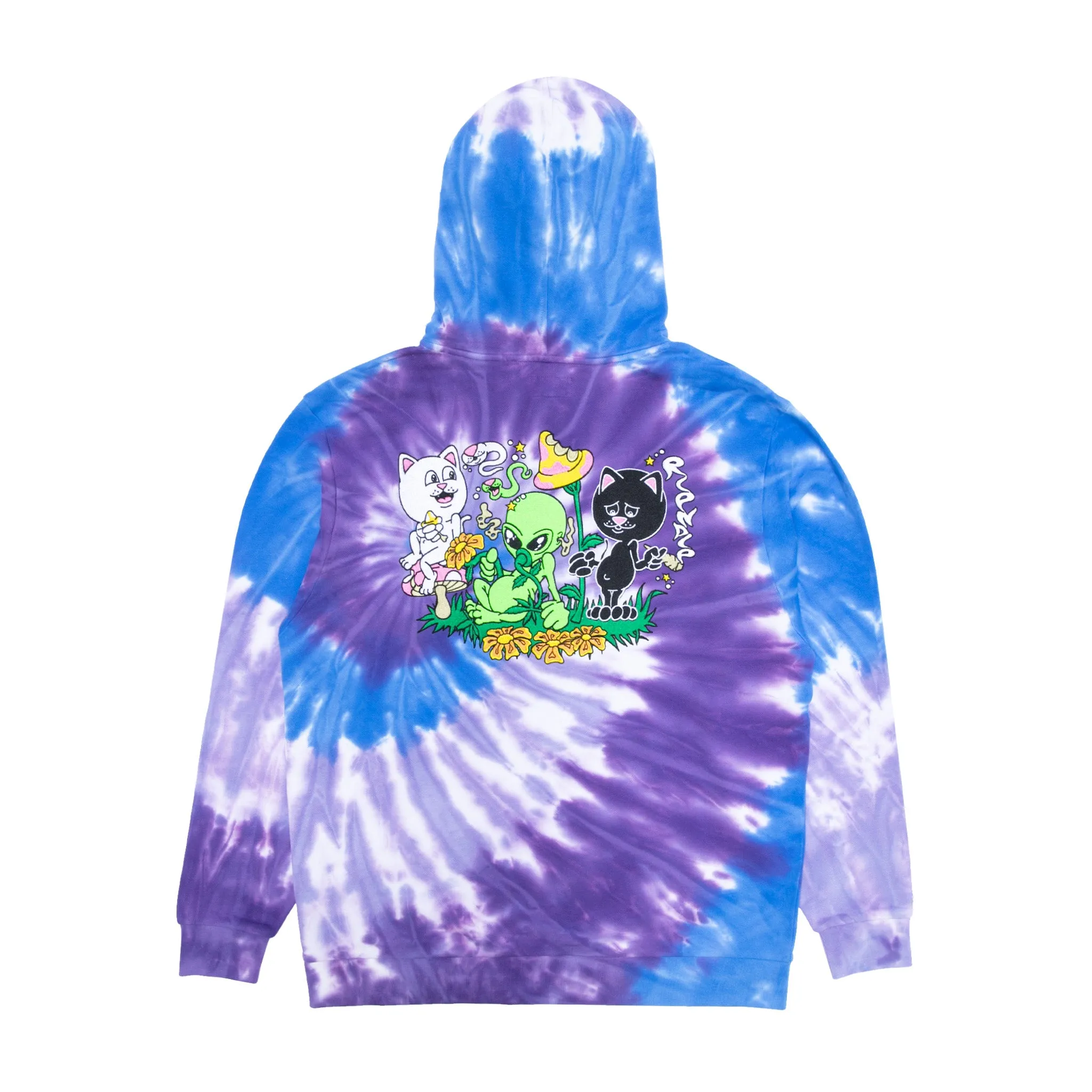 Friday Jr Hoodie (Purple/Lilac Spiral Dye)