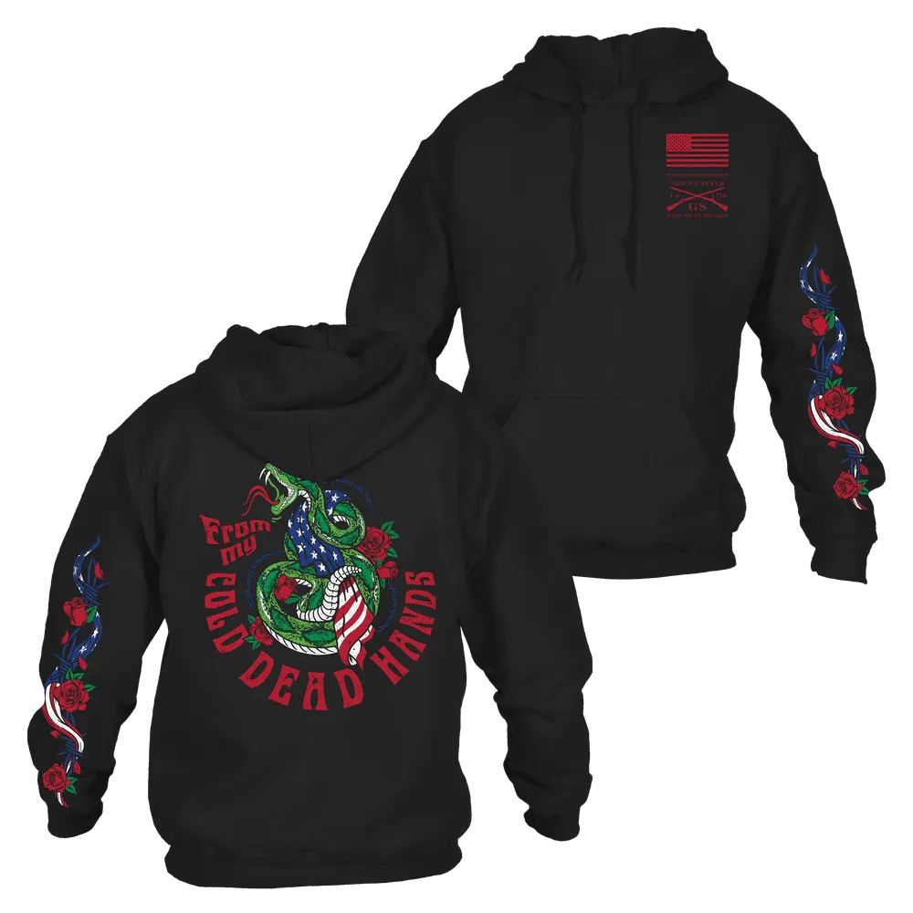 From My Cold Dead Hands Hoodie - Black