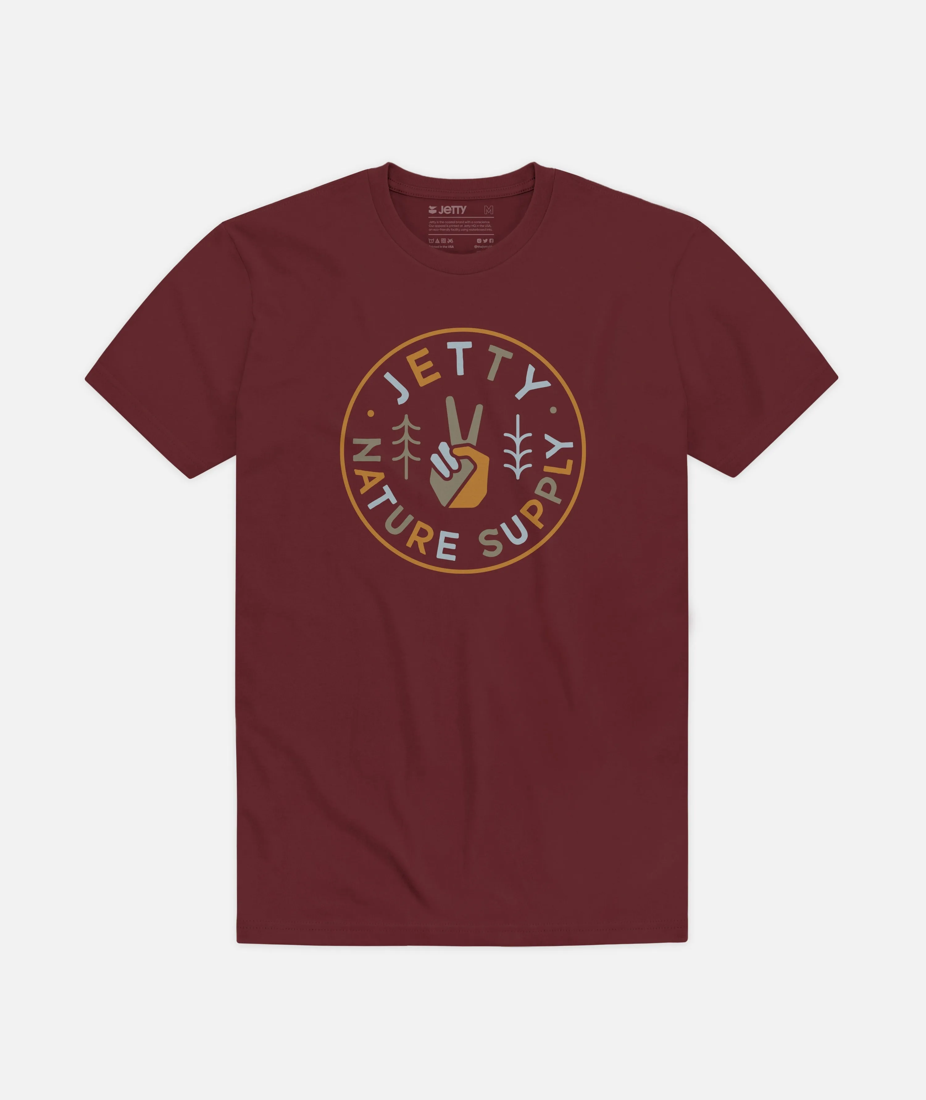 Grom Good Natured Tee - Maroon