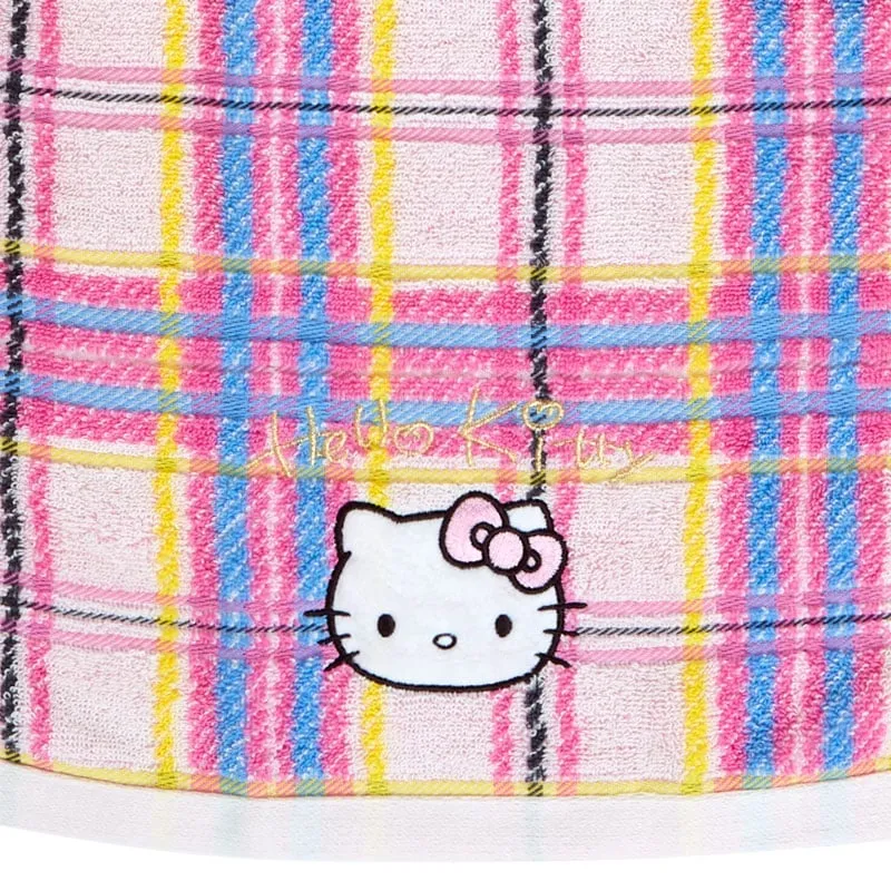 Hello Kitty Hand Towel (Hello Kitty Dress Tartan Series)