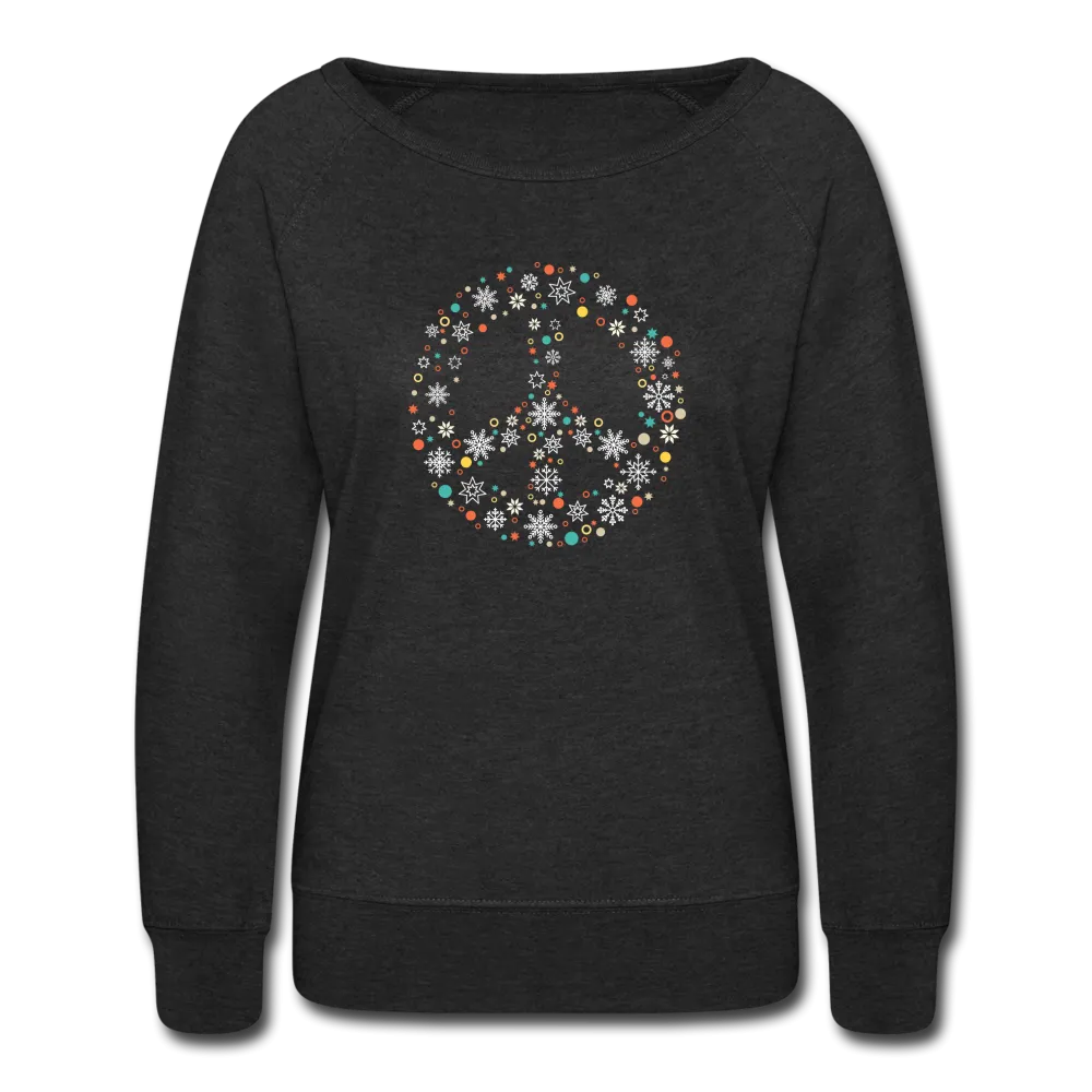 Holiday Peace Sign- Sweatshirt