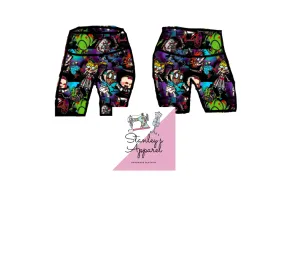 horror babies Adult cycling shorts