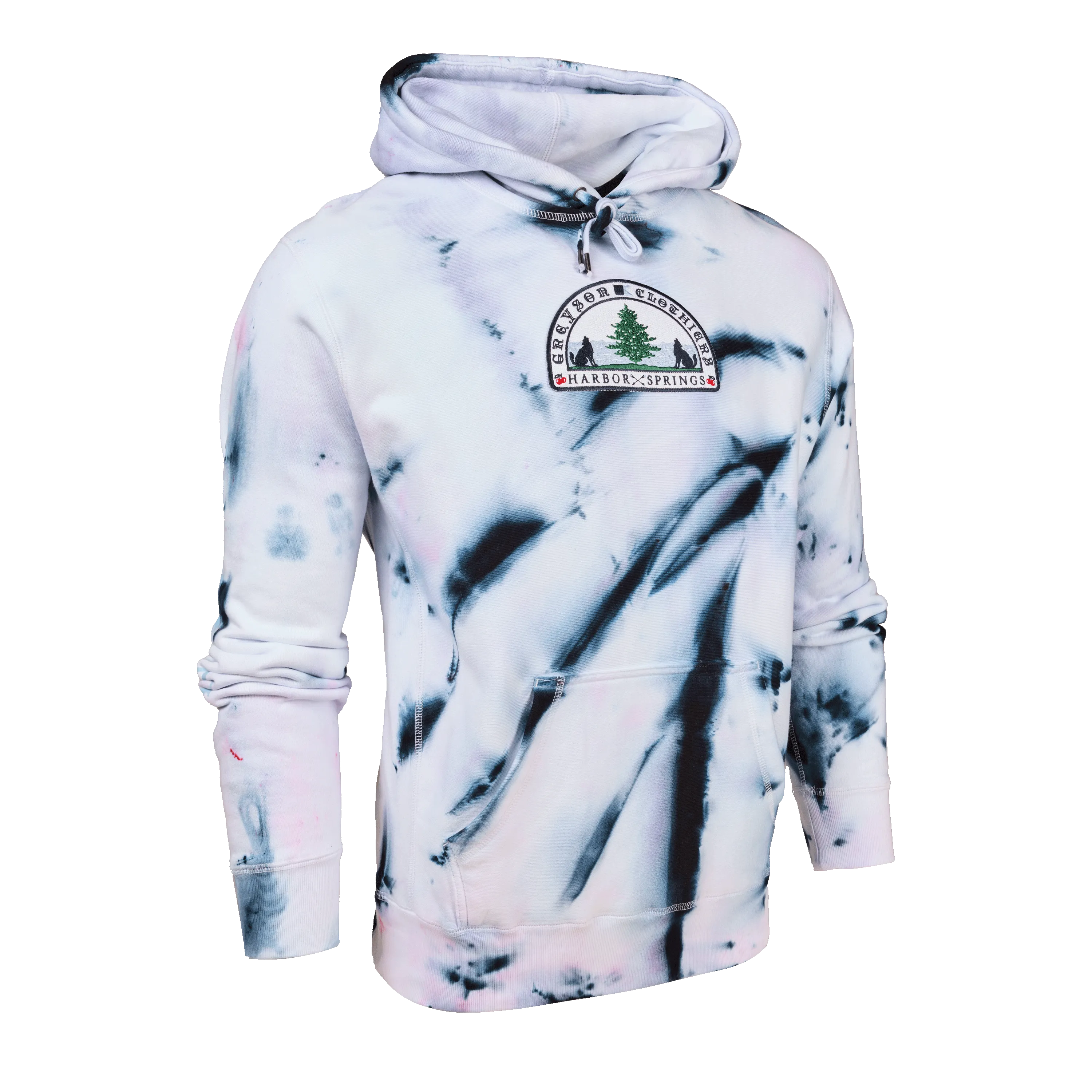 H.S. Tie Dye Fireside Hoodie