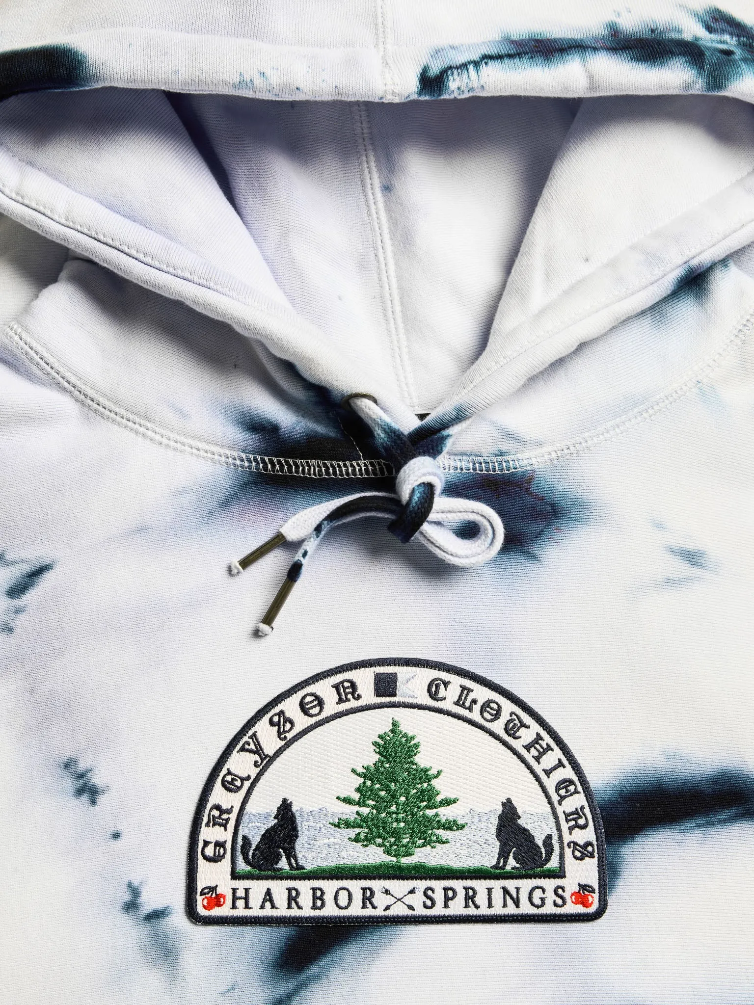 H.S. Tie Dye Fireside Hoodie