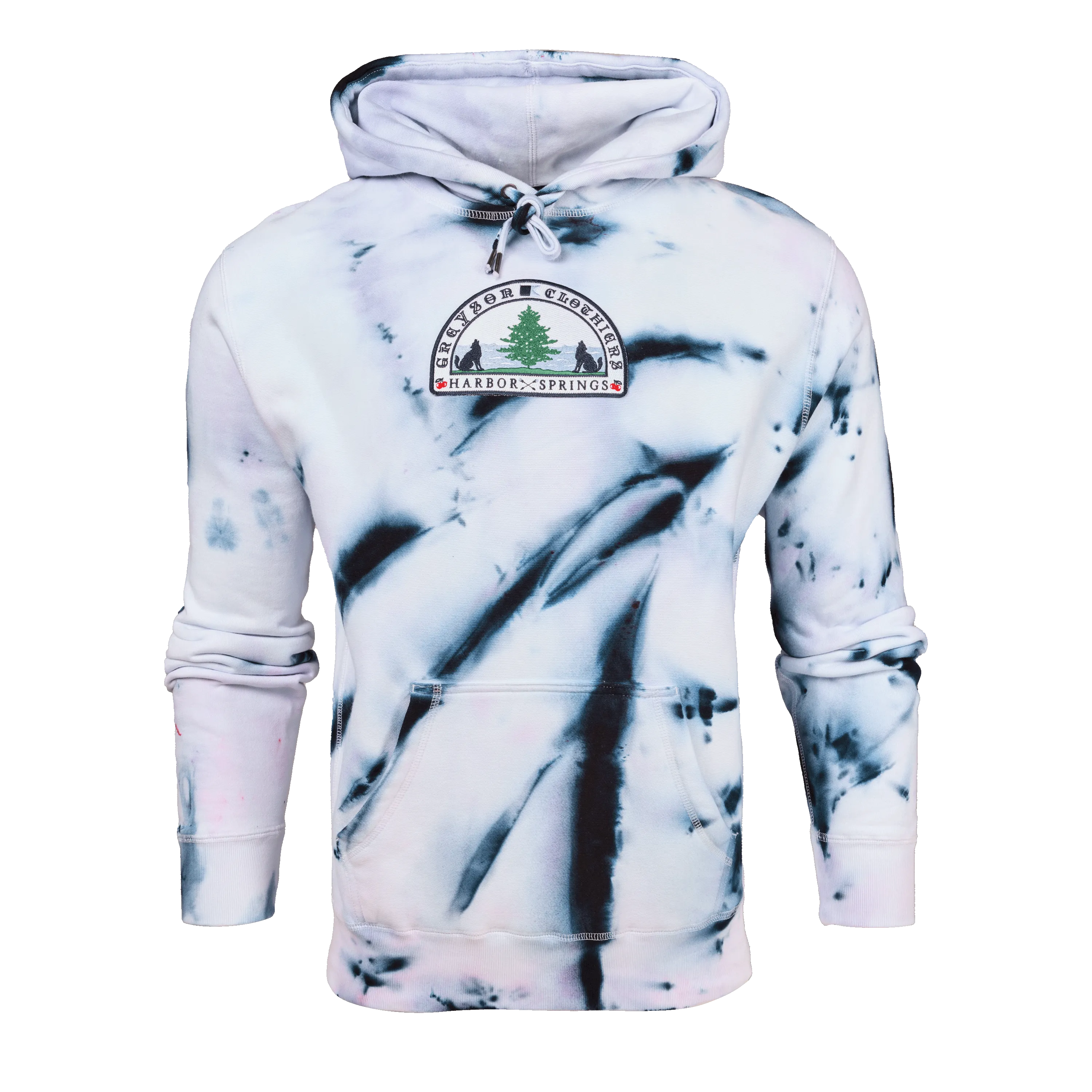 H.S. Tie Dye Fireside Hoodie