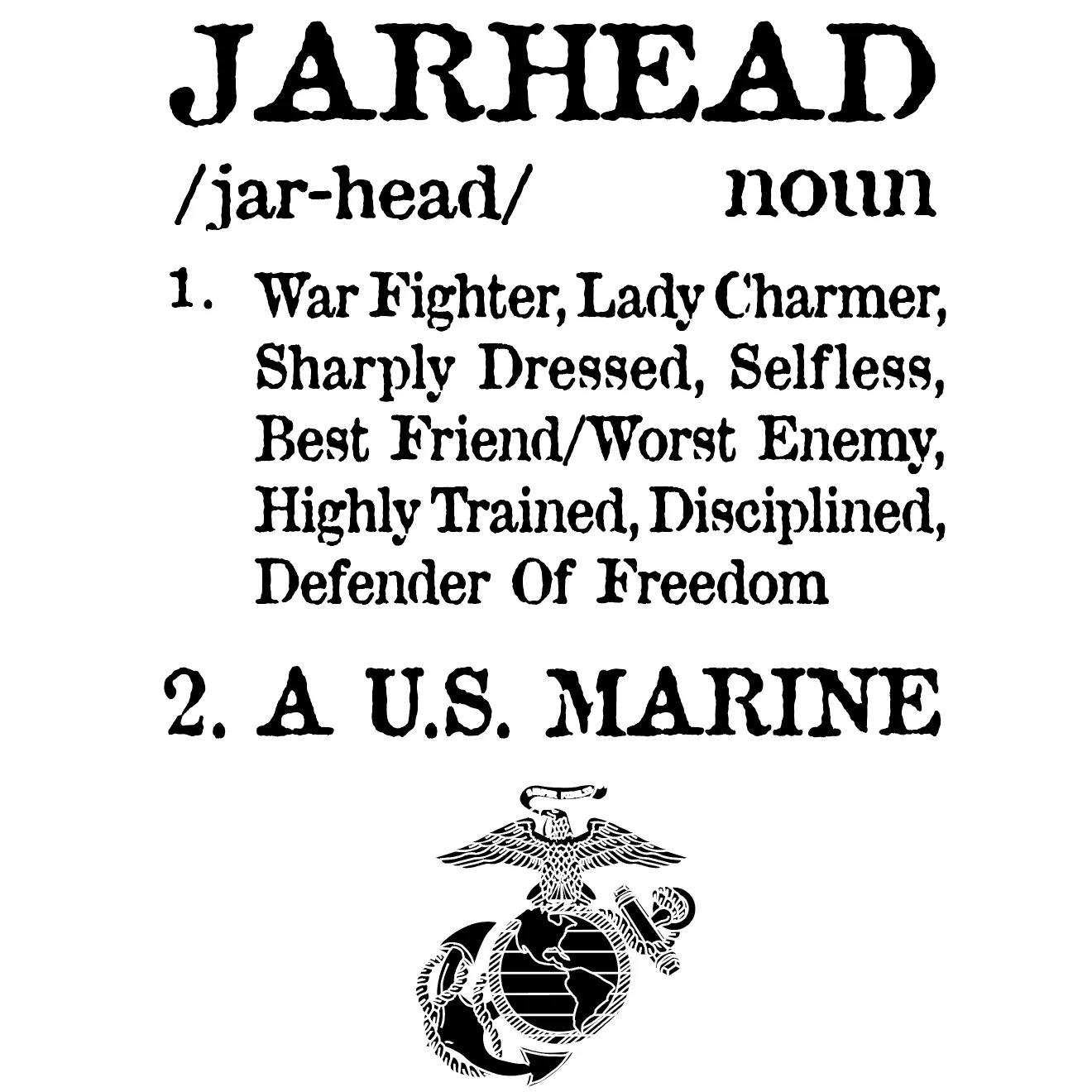 Jarhead 2-Sided Tee