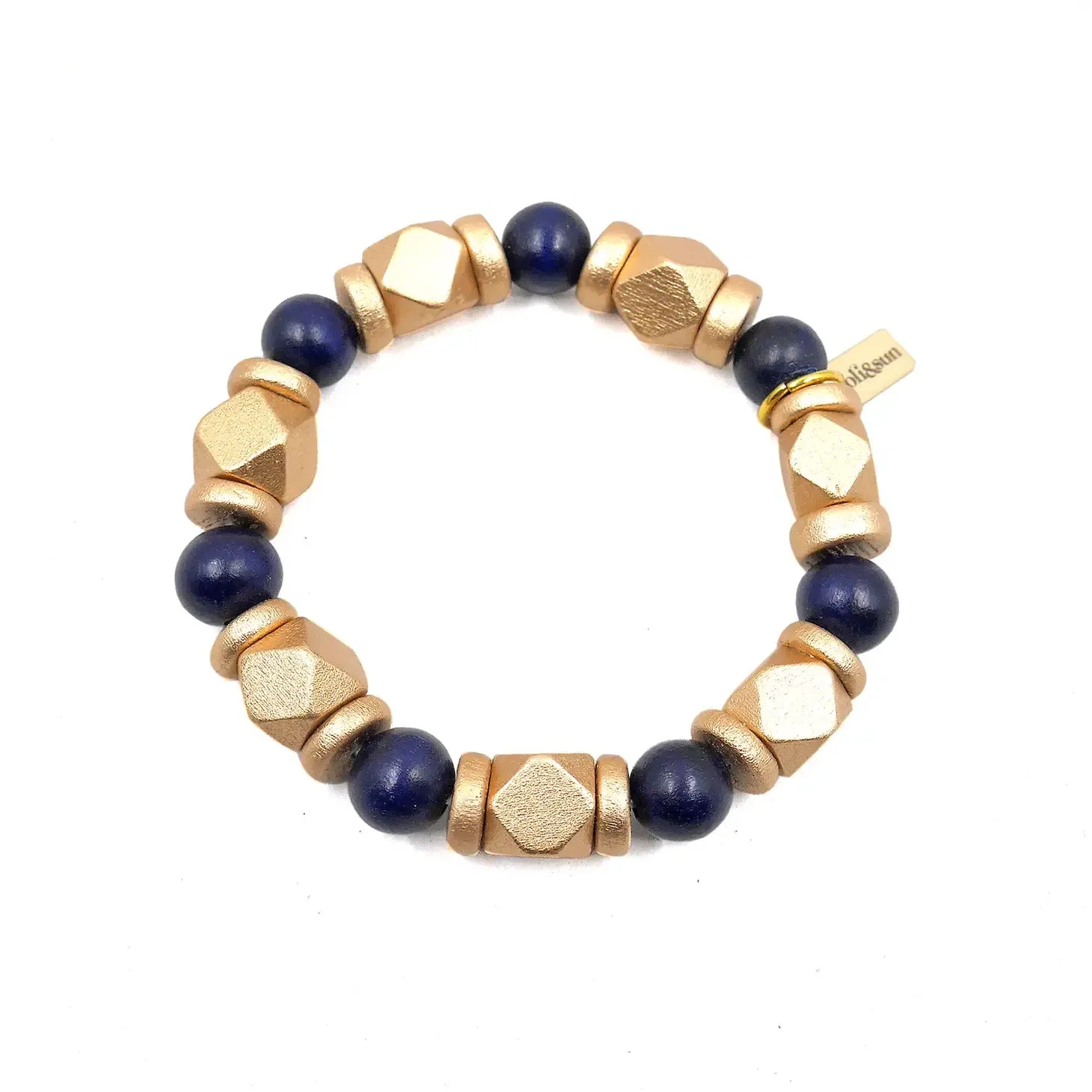 Jenny Wooden Statement Bracelet