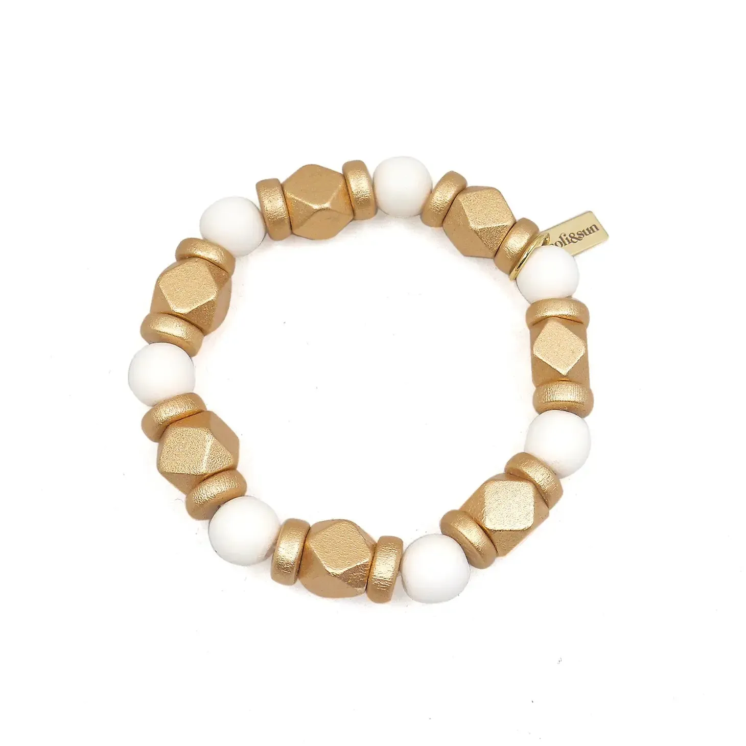 Jenny Wooden Statement Bracelet