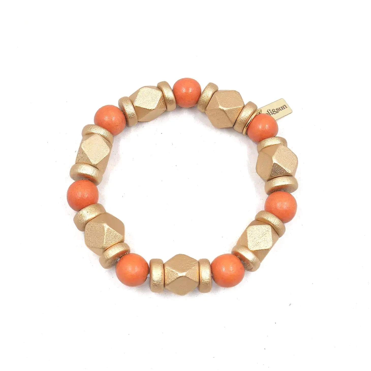 Jenny Wooden Statement Bracelet