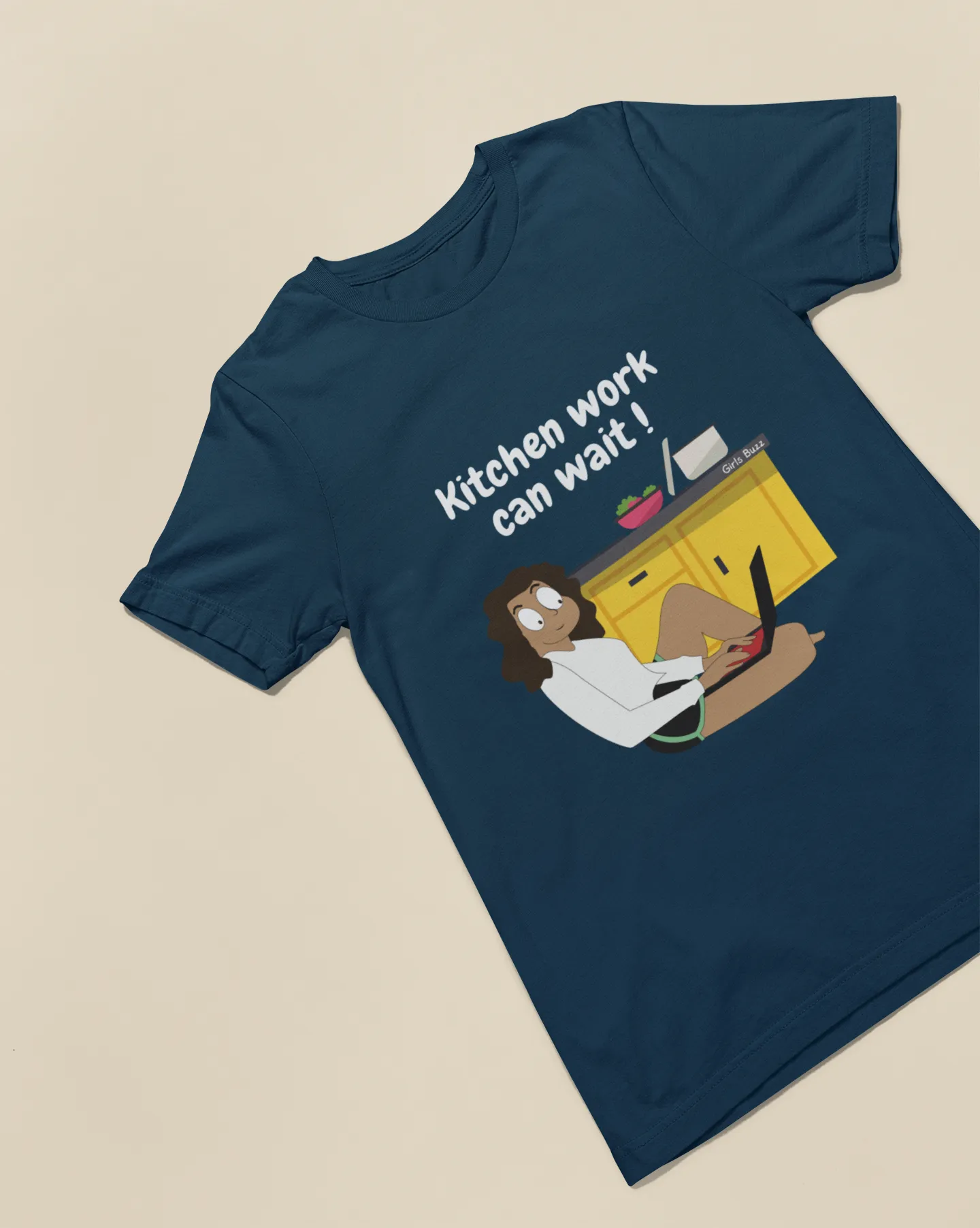 Kitchen Can Wait Oversized Tee