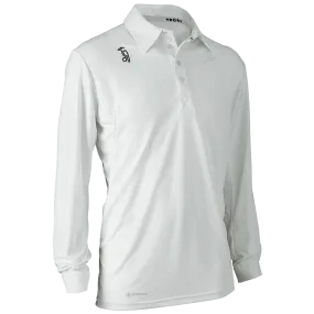 Kookaburra Active White Cricket Long Sleeve Shirt