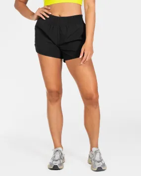 Level Up Shorts - Black