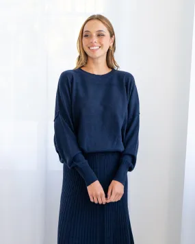 Lucy Knit - Navy