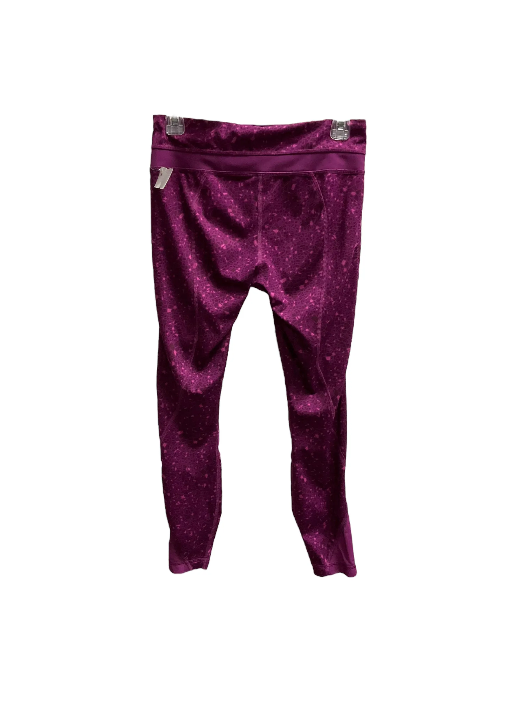 Magenta Athletic Capris Lululemon, Size 6