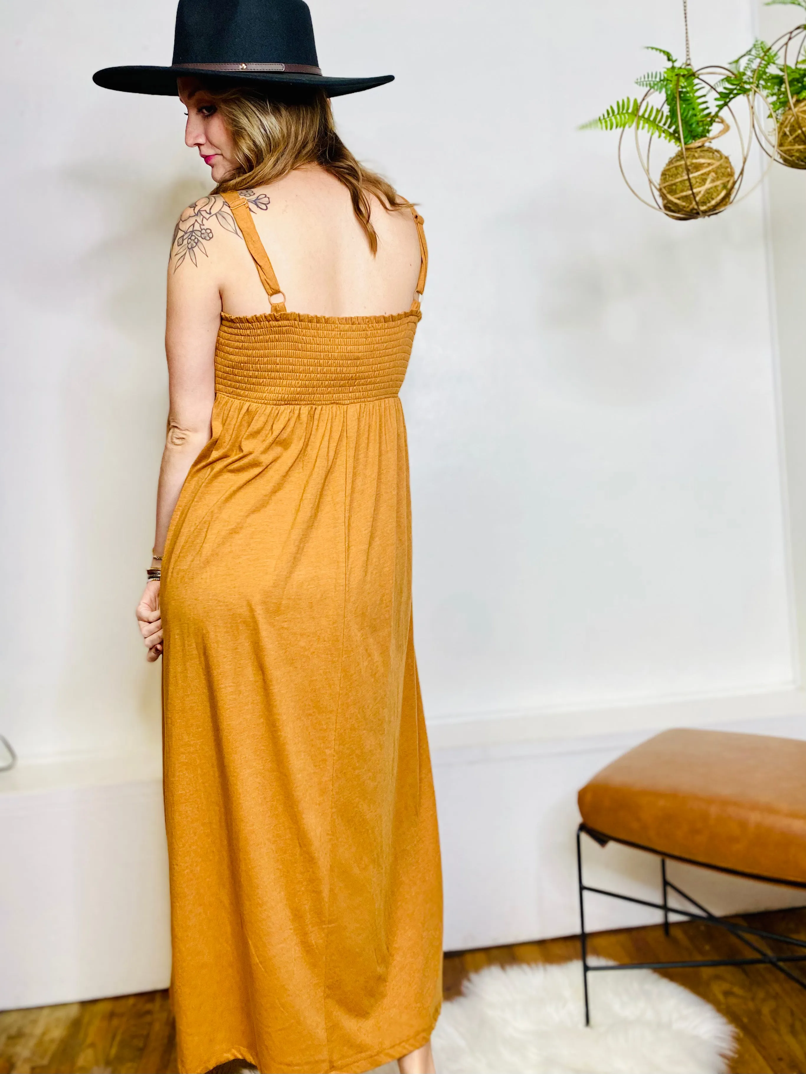 Marina Maxi Dress Z SUPPLY - Spice