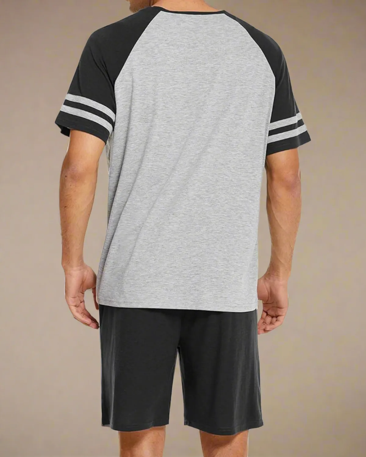 Men Raglan T-shirt and Shorts PJS