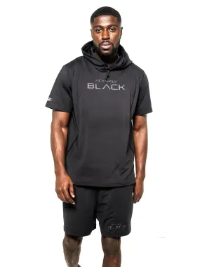 Men's Stealth Short Sleeve Performance Hoodie