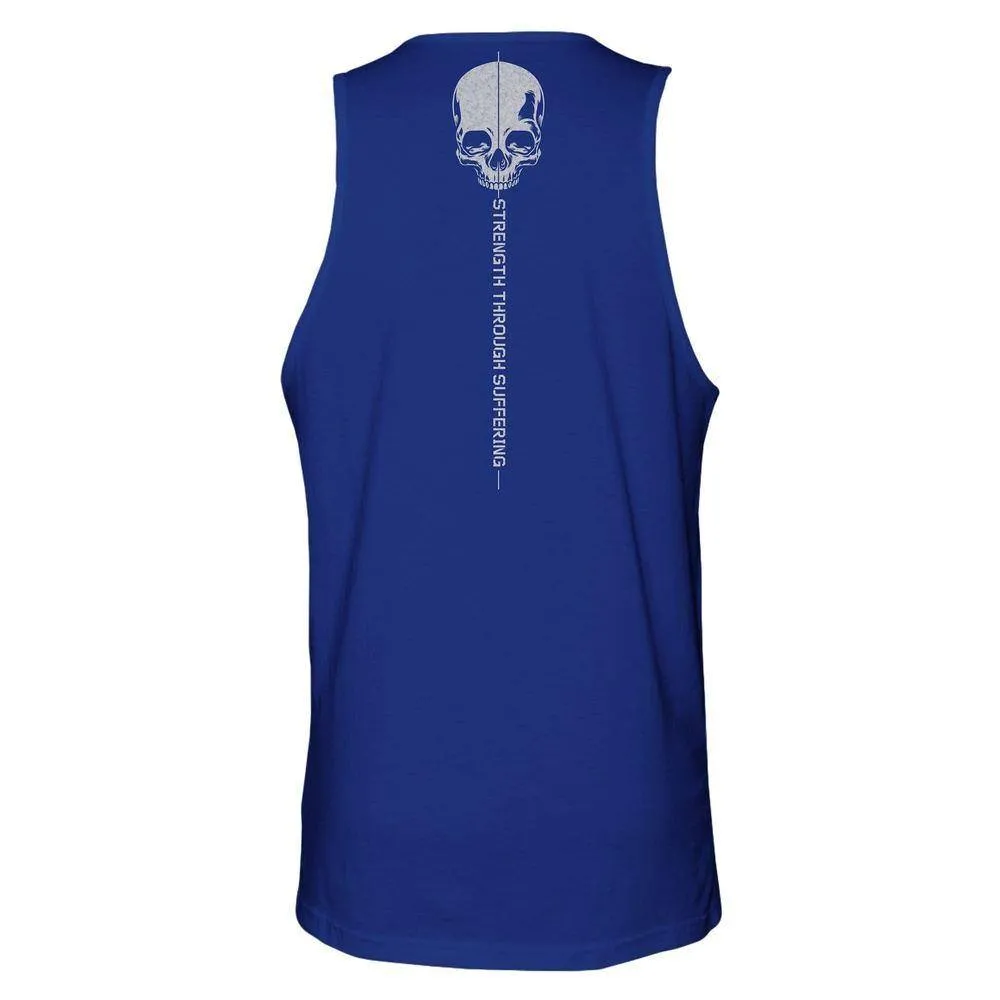 Men's Strength Through Suffering Tank - Royal