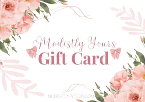 Modestly Yours Gift Card