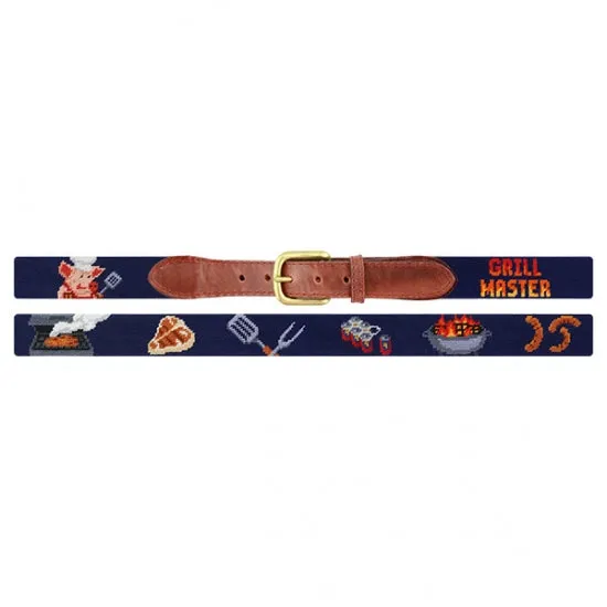 Needlepoint Belt Grill Master