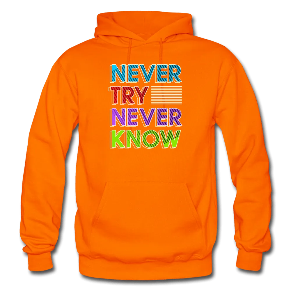 Never Try Never Know Hoodie