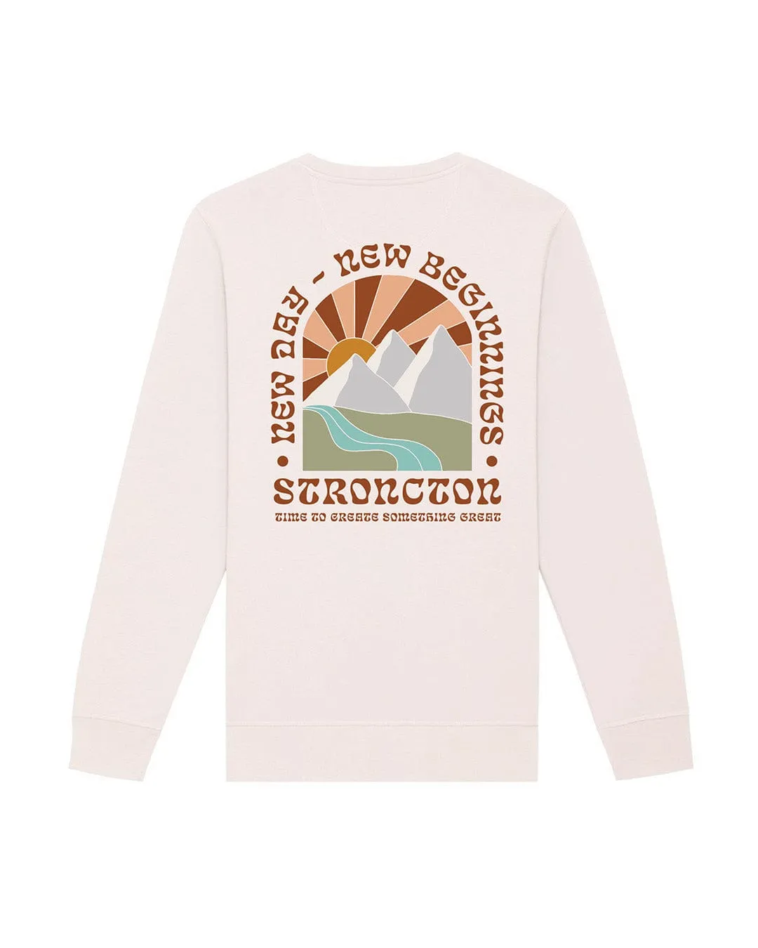 New Day Organic Crewneck - Vintage White