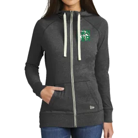 New Era Ladies Sueded Cotton Blend Full-Zip Hoodie - Wolverine Dancer Sm