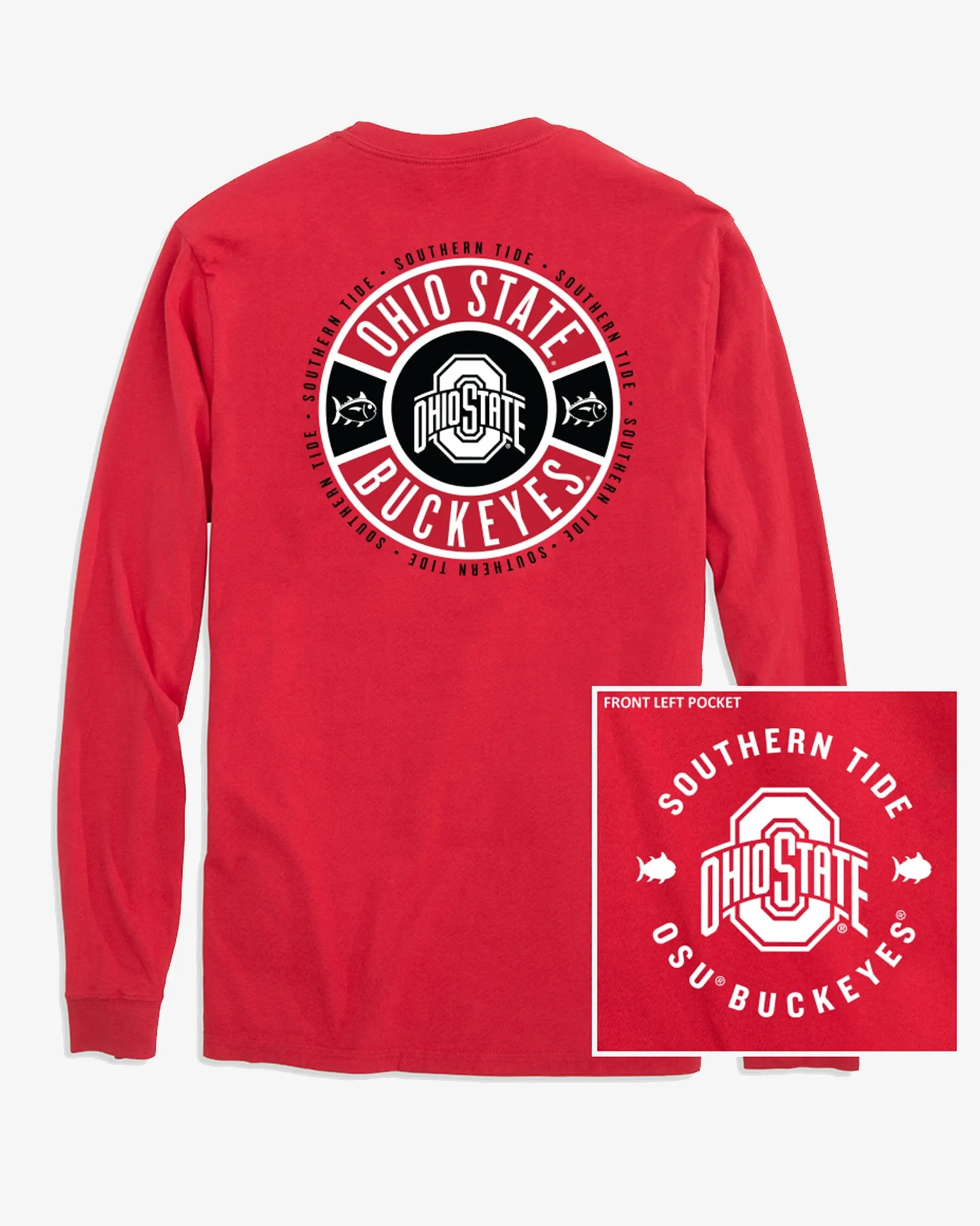 Ohio State Buckeyes Ring Badge T-Shirt