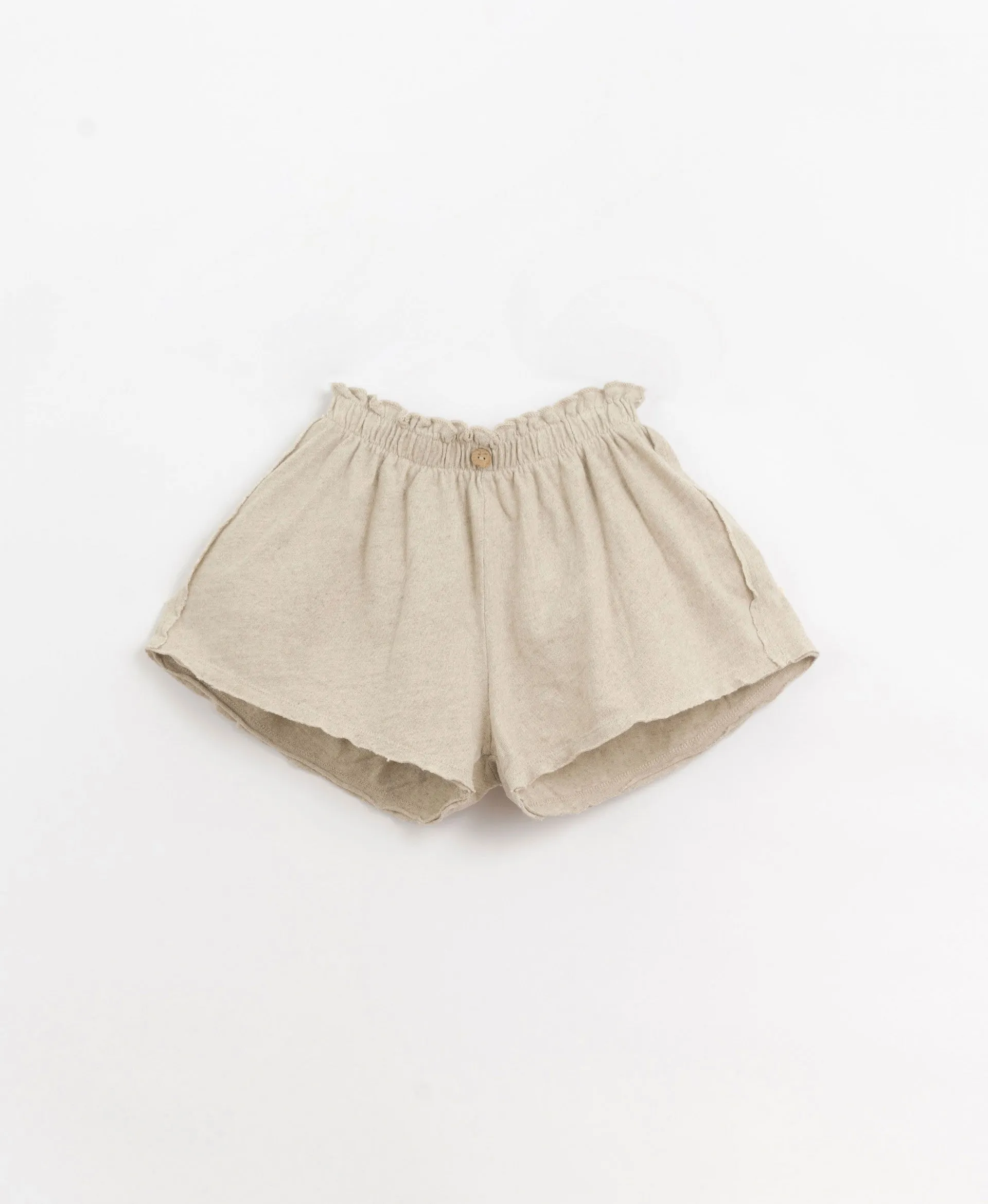 Organic Cotton/Linen Frill Shorts