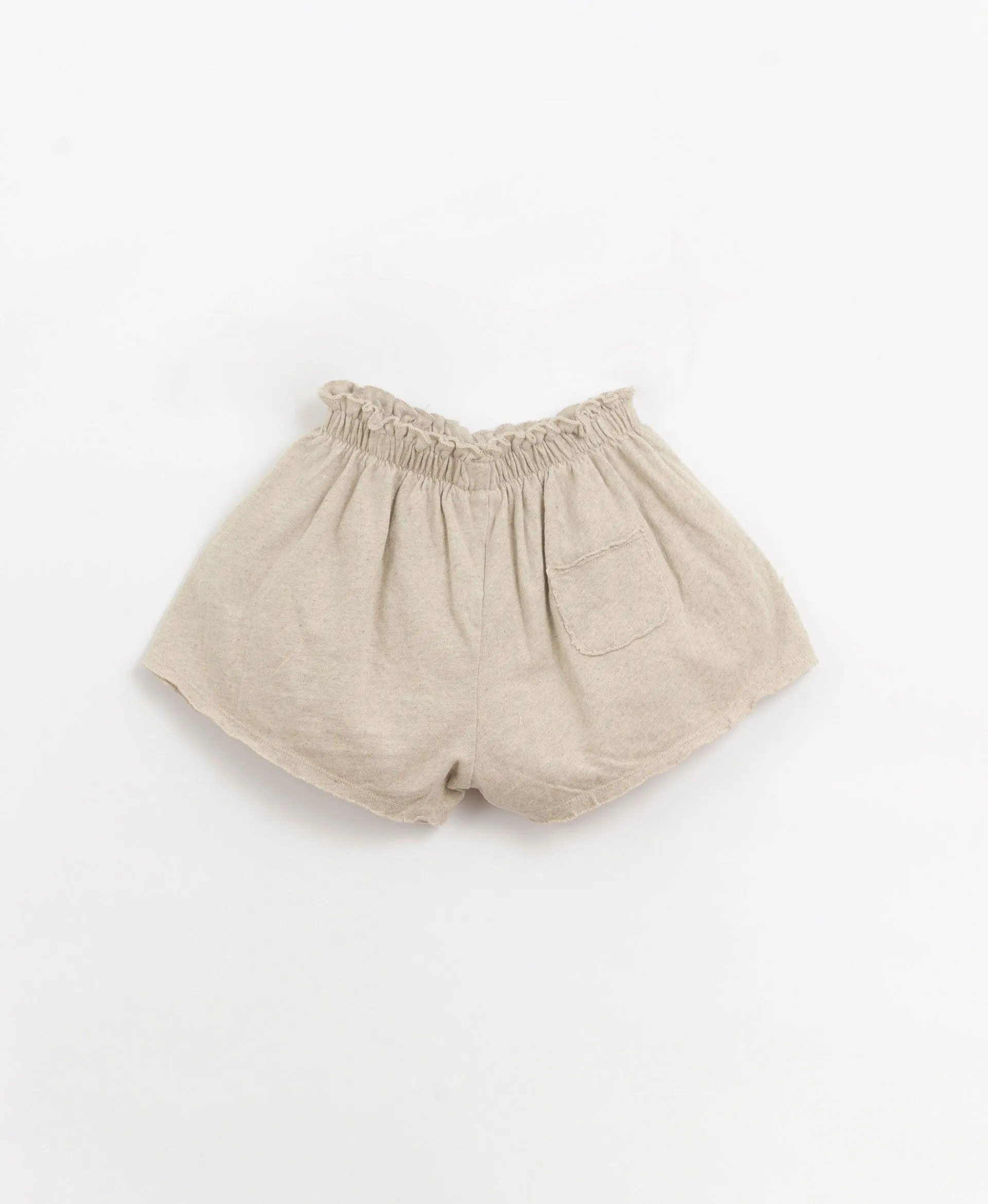 Organic Cotton/Linen Frill Shorts