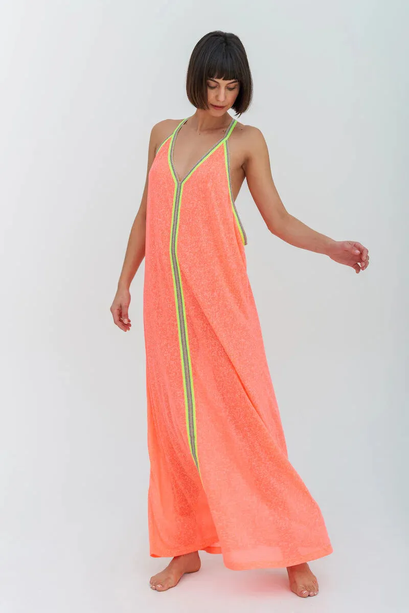 PITUSA Inca Sundress | Watermelon